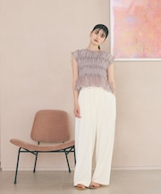 〈a／mie〉イージーパンツ 26SS