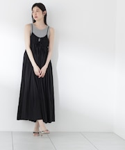 〈a/mie〉タックキャミワンピース26SS