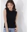 ＜中川紅葉さん着用＞部分シアーノースリーニット