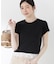 ＜青島心さん着用＞〈a／mie〉レースヘムTシャツ