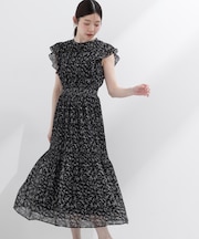 小花楊柳ロングワンピース 26AW
