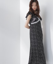 レーストリムレディーワンピース 26AW
