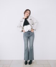 <a/mie>フレアーデニムパンツ 26AW