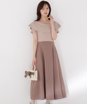 ケープニットドッキングワンピース 26AW