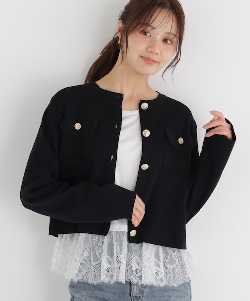 シルク混カーディガン 26AW