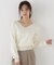 Vネック総針ニット 26AW