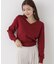 Vネック総針ニット 26AW