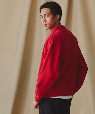 RUSSELL ATHLETIC/別注 ハーフジップ