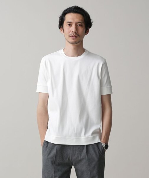LB.03/「FORMAL JERSEY」クルーネックカットソー半袖