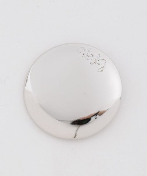 LB.03／｢NU jewelry｣イニシャルNUJシルバーバッジ