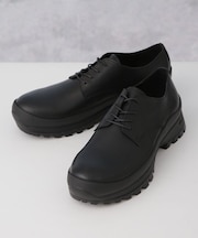 PADRONE/DERBY PLAIN TOE SHOES