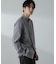 「ICE FLOW LINEN」バンドカラーシャツ 長袖