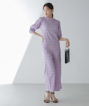 RITA ROW/Puffy sleeves jumpsuit