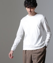 ｢FORMAL JERSEY｣クルーネックカットソー長袖