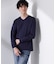 アンチスメル VネックTシャツ 長袖