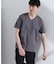 アンチスメル VネックTシャツ 半袖
