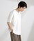 50／－シルケットスムースキーネックTシャツ