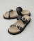 CAMINANDO／DOUBLE BUCKLE SANDALS