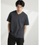 ダブルスムースVネックTシャツ 半袖