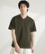 ダブルスムースVネックTシャツ 半袖