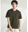 ダブルスムースVネックTシャツ 半袖