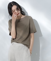 Anti Soaked(R) 汗染み防止ボートネックTシャツ