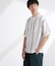 ストライプジャガードTシャツ 半袖
