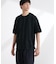 ストライプジャガードTシャツ 半袖