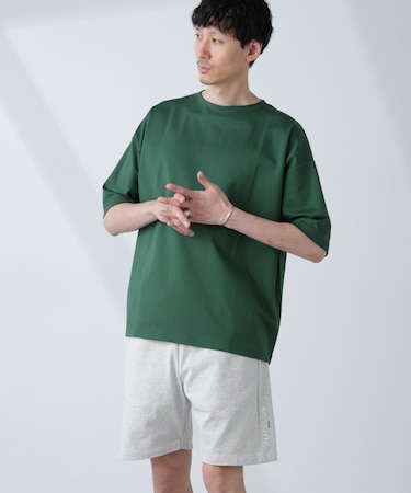 「NJ/CLUB」モクロディ ボートネック ビッグTシャツ