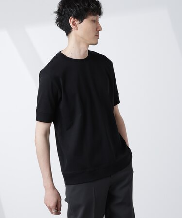 [FORMAL JERSEY]クルーネックカットソー半袖