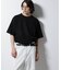 スポンディッシュ メッシュ クルーネックニットTEE