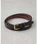 TORY LEATHER／3／4 Repeated Stitch Belt