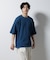 オニワッフルビッグTシャツ 五分袖