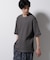 オニワッフルビッグTシャツ 五分袖