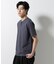ジャージーサッカーヘンリーネックTシャツ 半袖
