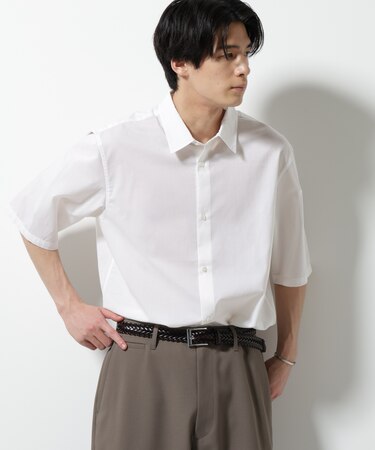TEXBRID(R)レギュラーカラーシャツ 半袖