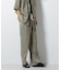 メランジドライイージーテーパードパンツ（セットアップ可）