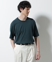 シルキータッチニットTシャツ 半袖