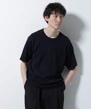 シルキータッチニットTシャツ 半袖