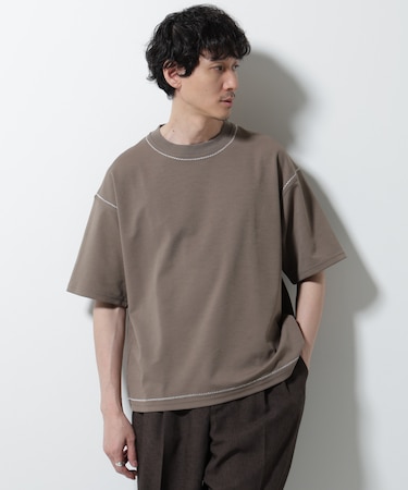 テクニックステッチTシャツ 半袖