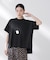 NANOFINE強撚コットンワイドTシャツ