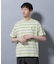 ナノベアボーダーTシャツ 半袖