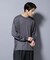 MIYATA×NANO JAPAN MADE キュプラ混 Tシャツ 長袖