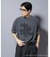 別注GOOD ROCK SPEED BEATLES フロッキープリントTシャツ