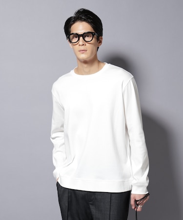 「FORMAL JERSEY」 クルーネックカットソー長袖