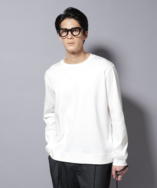 「FORMAL JERSEY」 クルーネックカットソー長袖