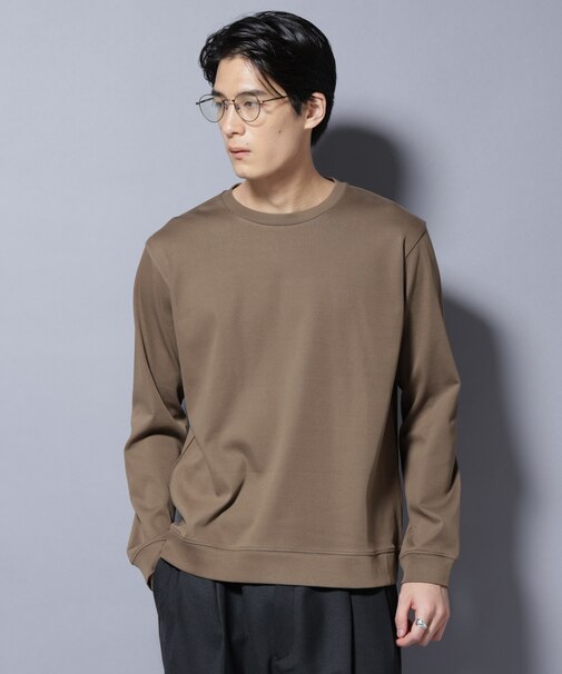 「FORMAL JERSEY」 クルーネックカットソー長袖