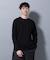 アンチスメルクルーネックTシャツ 長袖
