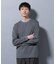 アンチスメルクルーネックTシャツ 長袖