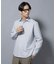 「N shirt」Anti Soaked(R)汗染み防止セミワイドカラーシャツ長袖